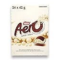 AERO White Chocolate Bars, 42g/1.5 oz., 24 Count, {Imported from Canada}
