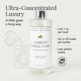 Maison France Luxe French Laundry Detergent, Plant Based Laundry Soap With Olive Oil and Coconut Oil for Machine or Hand Wash, Daily Use Formula