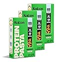 Kaizen Cavatappi Protein Pasta, 20g Protein, Low Carb (6g Net Carbs), Keto-Friendly, Gluten-Free, Plant-Based Lupini Noodles, High Fiber, 8 Ounce