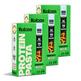 Kaizen Cavatappi Protein Pasta, 20g Protein, Low Carb (6g Net Carbs), Keto-Friendly, Gluten-Free, Plant-Based Lupini Noodles, High Fiber, 8 Ounce