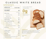 Hero Sliced White Bread (4 Loaves)