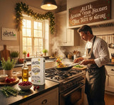 Aleta Farms Olive Oil Extra Virgin, USDA Organic, Single Estate PDO Polyphenol Rich Olive Oil, Cold Pressed, Global Gold Awards, Kosher, 33.8 Fl oz
