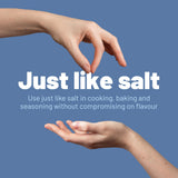 LOSALT - Reduced Sodium Salt | Original (non-iodised) | Great Tasting Salt Alternative/Substitute with 66% less sodium | 12.3oz/350g tub (pack of 1)
