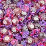 Gourmet Bonele Italian Berry Fruit Jellies -1.5 lbs Individually Wrapped Candy- Raspberry, Blackberry, Blueberry, and Wild Strawberry -Vegan