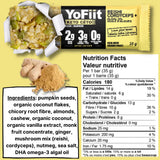 YoFiit Keto Bars - Raw, Low Carb, Keto Friendly Healthy Snacks 3g Net Carbs - Vegan, Gluten Free, Paleo Seed Granola Breakfast Bars | No Stevia |