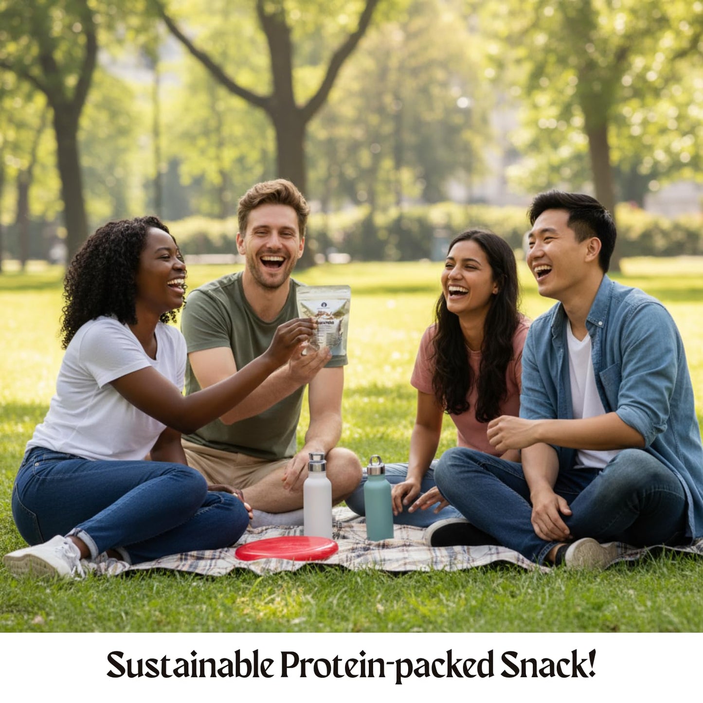 Thailand Unique Mealworms - 10 Gram Bag of Dehydrated Edible Insects for Humans, Nutritious Bugs Superfood Weird Unusual Snack Gift