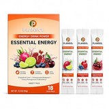 PLANSOL Power your day with Energy Drink Powder Variety Pack-featuring 18 convenient energy packets in three refreshing fruit flavors
