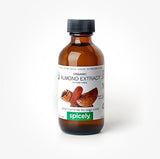 SPICELY Organic Almond Extract, 2 FZ