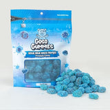 Goso Gummies Sour Blue Razz Gusher Bombs - 6oz Bag - Sour Blue Raspberry Filled Candy