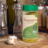 Vegan Nutritional Yeast Seasoning, Gopal’s Rawmesan Herb & Spice (Parmesan Cheese Alternative) - 8 Ounces | Keto, Whole 30, and Paleo Friendly