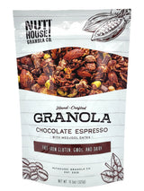 NutHouse! Granola Company - Premium Chocolate Espresso Granola | Certified Gluten-Free, Non-GMO, Kosher | Vegan | 11.5 oz. Bag (3-Pack)