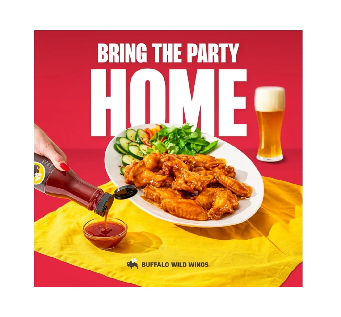 Buffalo Wild Wings Mango Habanero Sauce - Pack of 2 - Elevate you Sauce Game - Feel the Burn with Mango Habanero - Two Sensations One Bottle