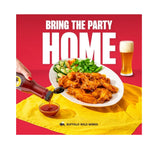 Buffalo Wild Wings Mango Habanero Sauce - Pack of 2 - Elevate you Sauce Game - Feel the Burn with Mango Habanero - Two Sensations One Bottle