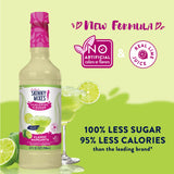 Jordan's Skinny Mixes Sugar Free Margarita Mix, Flavored Cocktail Mixer for Drinks, Fresh Lime Drink Flavoring for Cocktails & Mocktails, Low Calorie