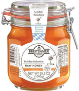 Breitsamer Golden Selection Honey Flip-Top Jar, 35.2 Ounce