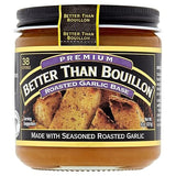 Better Than Bouillon Premium Roasted Garlic Base, Made with Seasoned Roasted Garlic, 38 Servings Per Jar, 8 Ounce (Pack of 1)