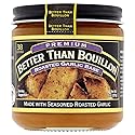 Better Than Bouillon Premium Roasted Garlic Base, Made with Seasoned Roasted Garlic, 38 Servings Per Jar, 8 Ounce (Pack of 1)