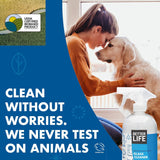 Better Life Glass Cleaner, Streak-free Window Cleaner, Surface Cleaning Spray, Mirror, Screen and Shower Door Cleaner, Removes Fingerprints, Dust