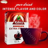 RABEA Extra Strong Black Tea Pure Oriental Teas Natural Traditional Arabic Arabian Saudi Arabia Strong Rich Taste Breakfast (3.52 oz / 100 gm) ???