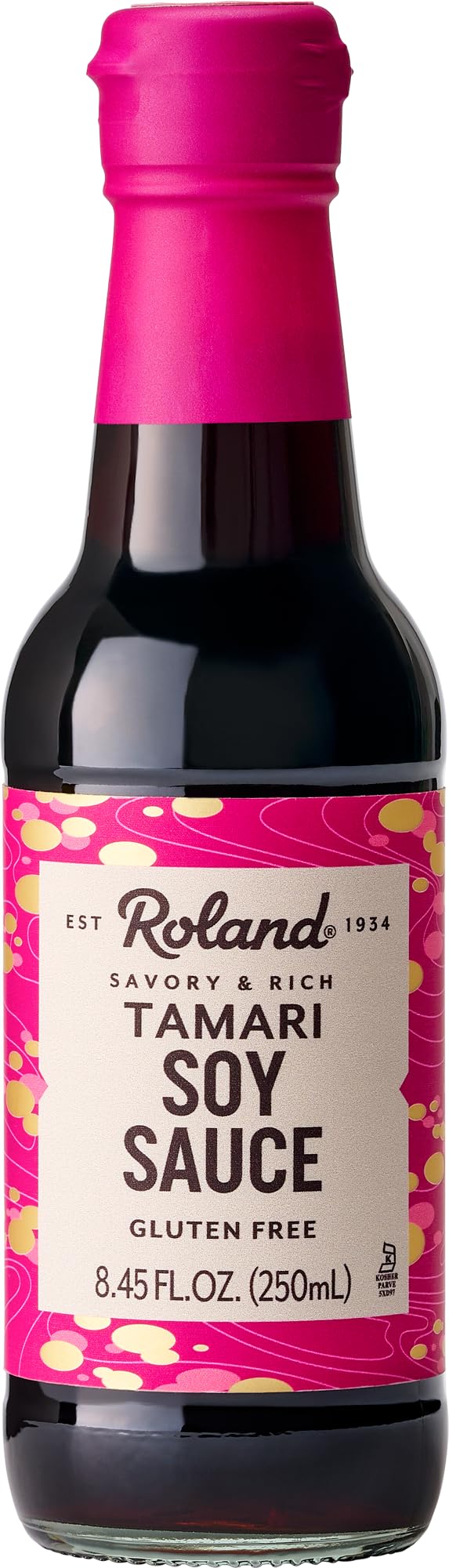 Roland Foods Tamari Soy Sauce, Specialty Imported Food, 8.45 Ounce Bottle, Pack of 1