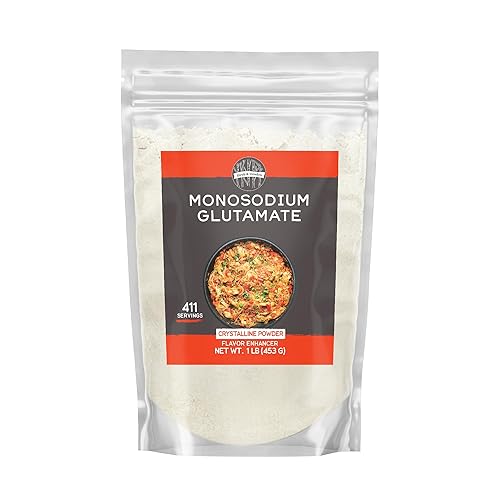 Birch & Meadow 1 lb, MSG Powder, Monosodium Glutamate, Flavor Enhancer