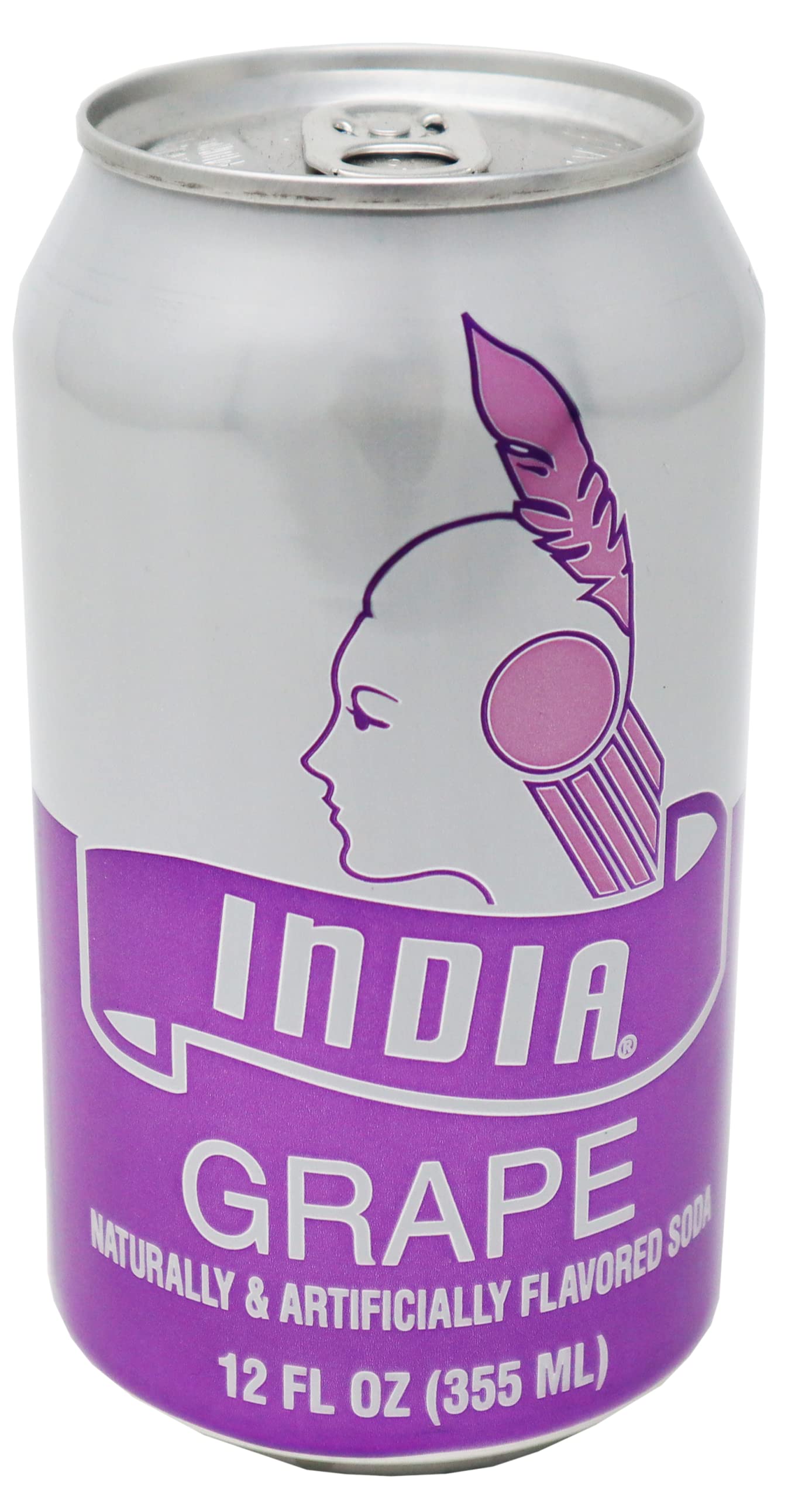 India Grape Soda - Puerto Rico's Original Grape Soda 12 Pack