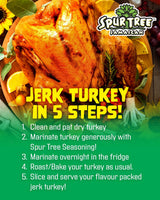 Spur Tree Jamaican Jerk Seasoning 13.4 Oz - Authentic Caribbean Mild Jerk Seasoning with All-Natural and Fresh Ingredients from Jamaica