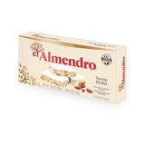 El Almendro Turrones, Turron Duro Nougat Christmas Candy, Crunchy Almond Torrone From Spain, Traditional Spanish Brittle Holiday Dessert, Gluten Free