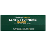 RW GARCIA Organic Lentil Turmeric Crackers, 5.5 OZ