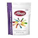 Albanese World's Best 12 Flavor Mini Gummi Worms | 9oz Bag of Candy | 12 Unique Super Sour Flavors, Gluten Free, Fat Free, Soft and Chewy Gummy Worms