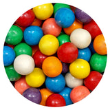 1 Inch Gumballs for Gumball Machine, Approx. 220 Pieces, 4lb Bulk Bag, Large Gumballs, Bubble Gum Balls Assorted Fruit Flavored Bubble Gum, Gumball