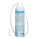 Nisus Foam-Fresh Bio Sanitation Foam, Removes Grease and Organic Buildup, Odor Control for Sinks, Drains, and Grease Traps, 18 Oz