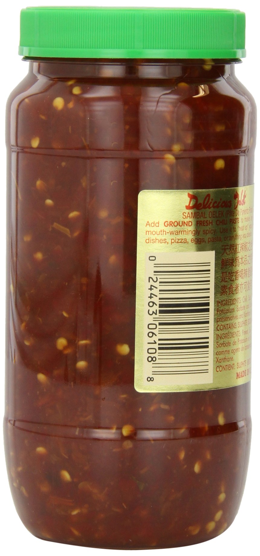Huy Fong Sambal Oelek, 18 Ounce (Pack of 12)