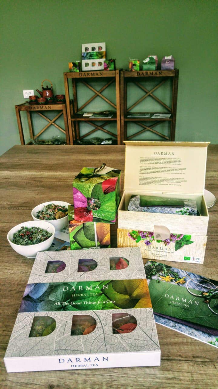 Armenian Herbal Tea Premium Collection - 27 Tea Bags Featuring 9 Distinct Wild Mountain Herb Blends | Carefully Curated Selection of Wild Thyme, Mint