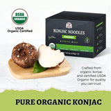 52USA USDA Organic Konjac Shirataki Noodle, Low Carb Pasta 52.8 Oz, 6 Pack 3 Variety-Angel Hair, Fettuccine, Spaghetti Noodles, Keto and Paleo