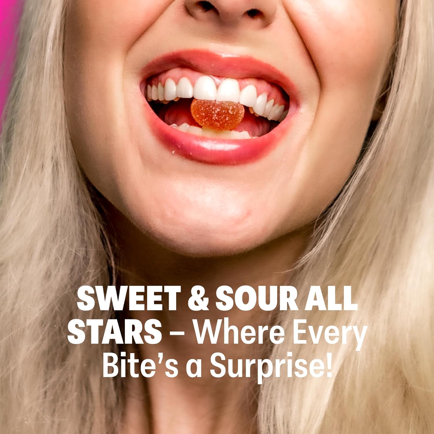 Shameless Snacks Sweet & Sour All-Stars Mixed Bag - Sour Candy & Fruit Snacks, 5 Flavors Per Bag Gummy Candy, Keto Snacks 3g Sugar Gluten Free Vegan