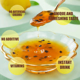 Apexy Authentic Korean Honey Passion Fruit Tea, Passionfruit Puree , Just Add Hot Water, Gourment Blend for Smoothies, Cocktails Desserts and Spread