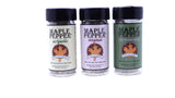Maple Pepper Foodie Seasoning Set - Rosemary, Garlic, and Original Maple Pepper - Made from Pure Maple Syrup