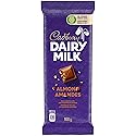 , Dairy Milk Almond, Chocolate Bar, 100g/3.5oz