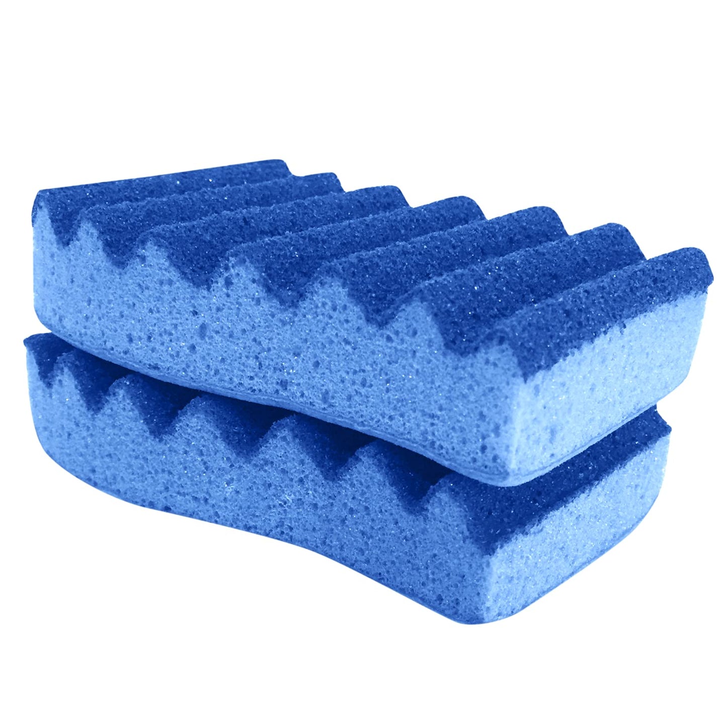 LOLA All Purpose Scrub Sponge, 2 Pack, Made in USA Scrub Sponge- Superior Technology, Non-Scratch, Long Lasting - Dishes, Mugs, Non-Stick Cookware