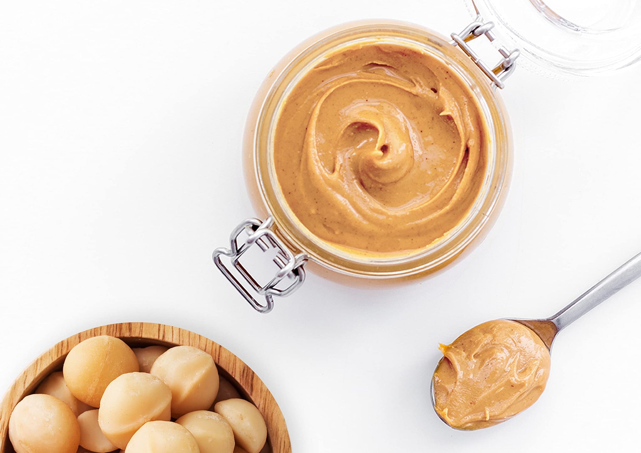 Food to Live Dry Roasted Macadamia Nuts, 8 Ounces - Oven Roasted, Unsalted, No Oil Added, Great Vegan Snack, Keto, Kosher, Bulk. High in Protein