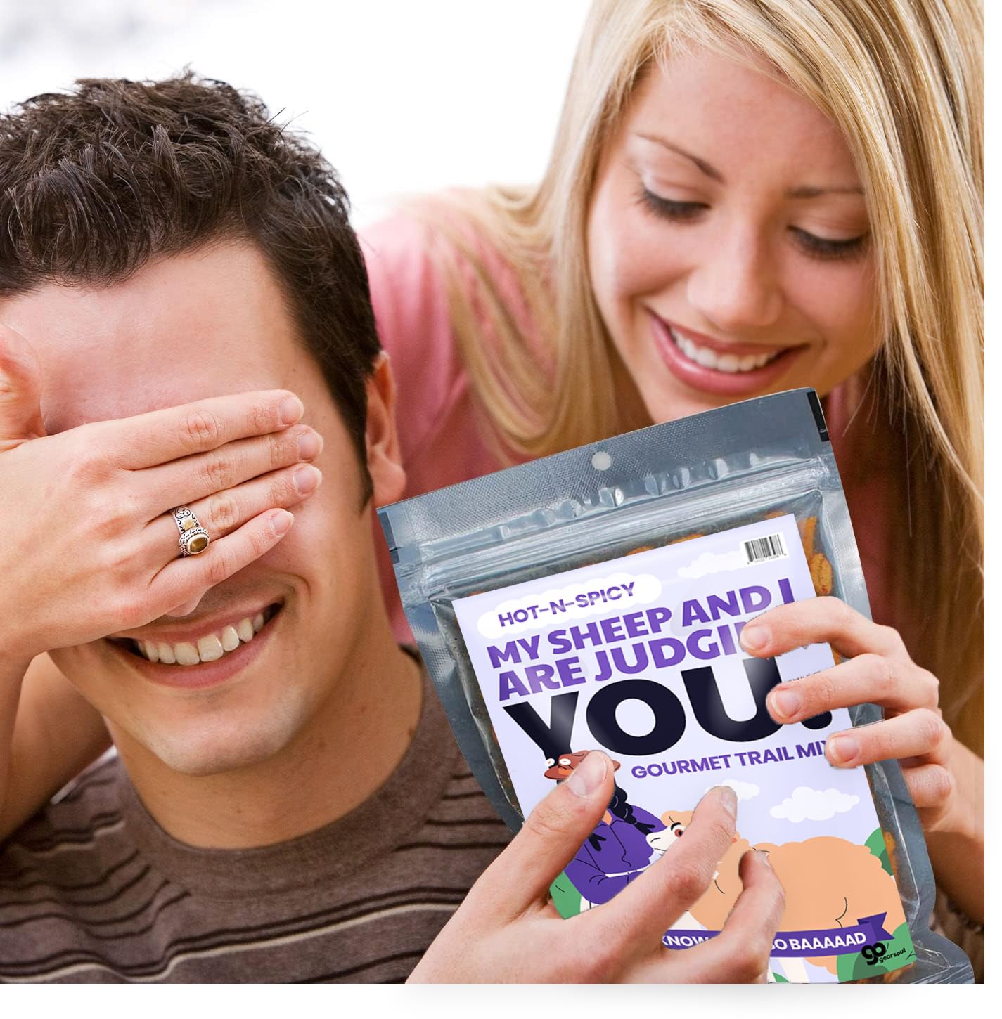Premium Sheep and I Judge You Trail Mix - Nutty, Fruity, Snack Blend - Gourmet Delight for Energy - Loved by Customers