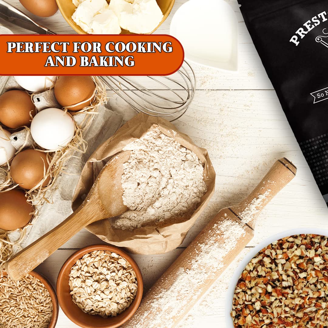 Presto Sales Chopped Pecans 80 Oz | Raw, Unsalted, Natural | Non-GMO, Keto/Paleo, Vegan | Chopped Pecans | Cholesterol Levels, and Reduces Several