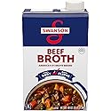 SWANSON S Beef Broth, 48 oz. Carton