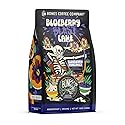 Bones Coffee Company Blueberry Blast Cake, Blueberry Pancakes Flavored Coffee, Medium Roast Low Acid Arabica Beans Compatible with Auto drip