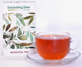 Darjeeling Dew Muscatel Tea by Vaanaj, Premium Loose Leaf Black Tea