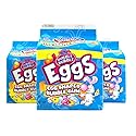 Dubble Bubble Easter Candy Bubble Gum Eggs, 4 oz Carton, Pack of 3