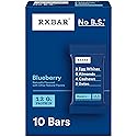RXBAR Protein Bars, Protein Snack, Snack Bars, Blueberry, 18.3oz Box (10 Count)