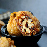 Dried Fig & Walnut Snacks, Whole Fig Stuffed with Whole Walnut, Naturally Air-DriedNo Added Sugar, Large Size (?4.5cm)250g, Suitable for All Ages