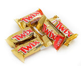 Twix Minis Caramel Candy Bars 2 lb - Anti Melt Pack, Bulk Resealable Bag, Individually Wrapped (82 Pieces), Convenient Snack-Size Format